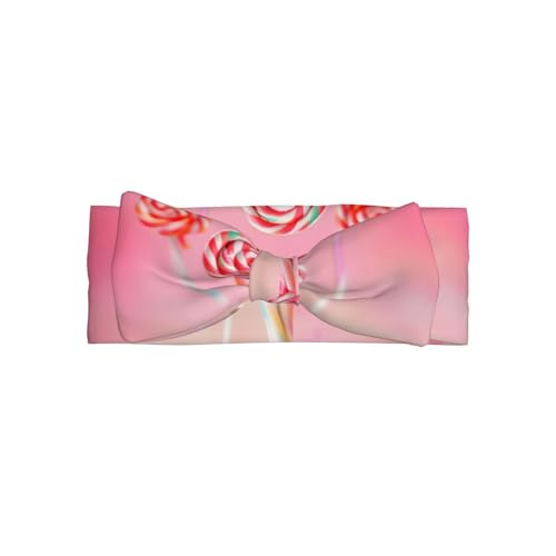 Colorful lollipop Baby Bow Headband. Comfortable baby headband, suitable for daily wear and photo props.