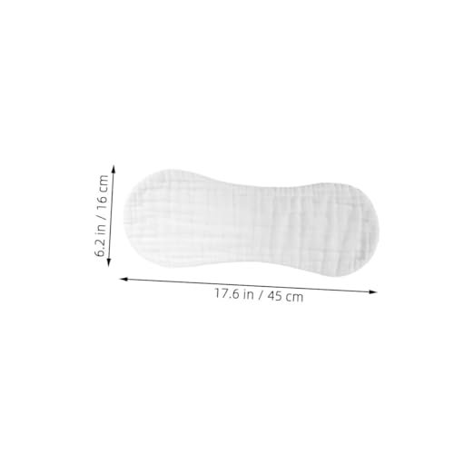 Yardwe 6pcs Muslin Burp Cloths Cotton Reusable and Washable Breathable Diapers for Newborns for Showers and Daily Use for Boys and Girls2