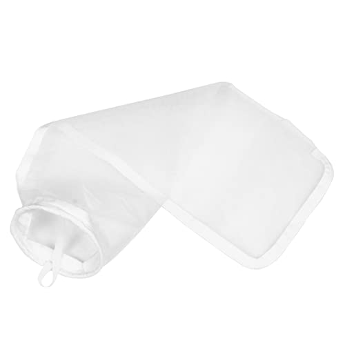 Sosoport 2pcs Swimming Pool Filter Bag Vacum Cleaner Pool Leaf Bag Pool Filter Sock Pool Vacuum Pole Pool Saver Socks Vaccuum Cleaners Pool Cleaning Bag Paint Filter Supplies Nylon White
