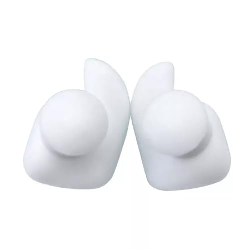 Image of Waterproof Silicone Swimming Plugs (2 Pairs) | Reusable Soft Water Protection with Storage Case for Bathing, Surfing, Sleeping, Study & Travel | Comfortable Fit for Adults & Kids