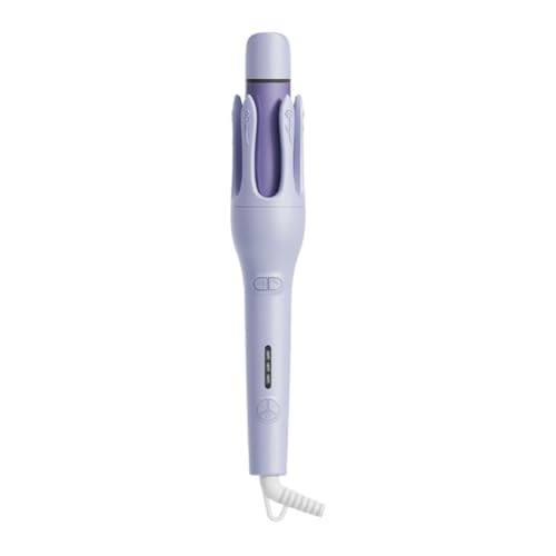 Lbvzxkad Rizador de Pelo Automático de 32 mm, 2 en 1, Enrollador y Alisador, 3 Temperaturas, Apagado Automático Durante, Color (UE)