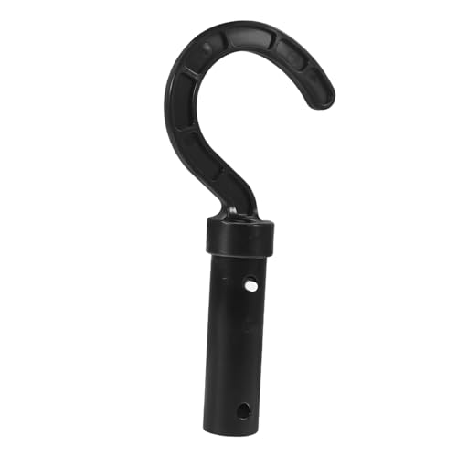Balacoo Gancho para Robot de Piscina con Manos Accesorios Piscina Robot Gancho Limpiador Piscina Gancho versátil Piscina Accesorio de Piscina Colgador de Vallas Multiusos el plastico Black