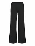 VERO MODA Damen Vmkammie Mr Straight Jersey Pant Ga Noos Hose, Schwarz, XS EU