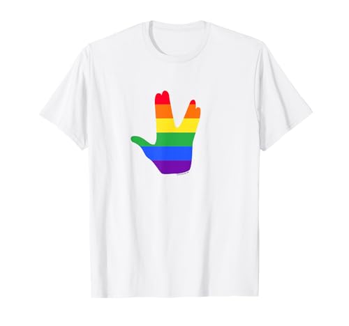 Photo de Salut Vulcain Star Trek Pride T-Shirt