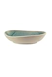  Rosenthal - Junto - Aquamarine - Teller tief - Suppenteller - Steinzeug - Ø 22 cm