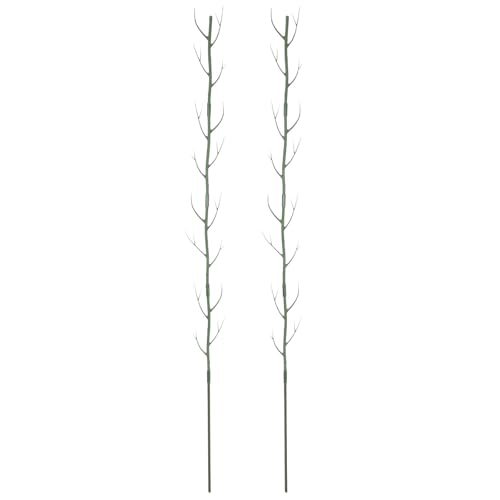 ABOOFAN Treillis pour Plantes Grimpantes de Branche Vert en PP, Support Fiable et Croissance Améliorée, Lot de 2 pour Jardin et Maison