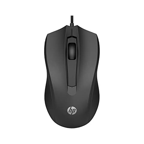 HP 100 - Ratón con Cable de 1600 PPP Cover