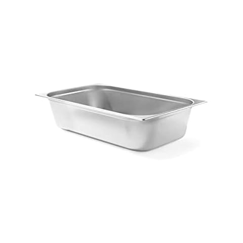 HENDI Recipiente GN 1/1 de Acero Inoxidable Cover