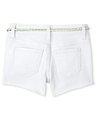 Image of The Children's Place Girls Denim Shortie Shorts
