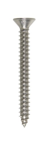 Hillman Stainless Steel Sheet Metal Screws No. 8 X 1-1/2 " Phillips Flat Head