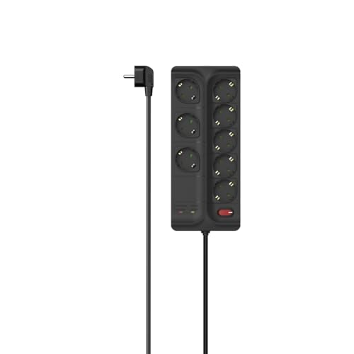 Rallonge électrique 8 prises Hama pour sécuriser le coin TV du salon