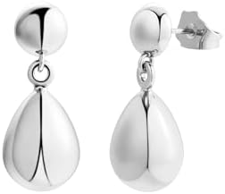 Gold/silver teardrop leverback earrings, 18K gold plated,hypoallergenic, teardrop leverback pendant earrings,earrings for women