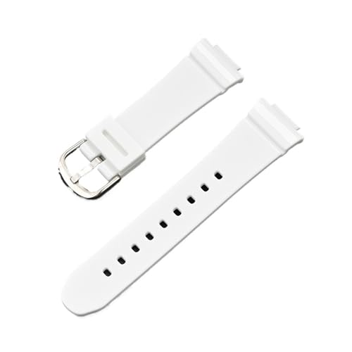DNYXGDGSL Casio -G BGA-130/131/160 BGD-140/560 BGD-5000/5020 Ήpvoh fB[X TPU  Xgoh uXbg 14mm(White)