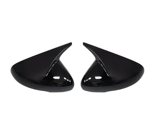 Coques rétroviseurs pour KIA Stinger 2018-2023 noir brillant