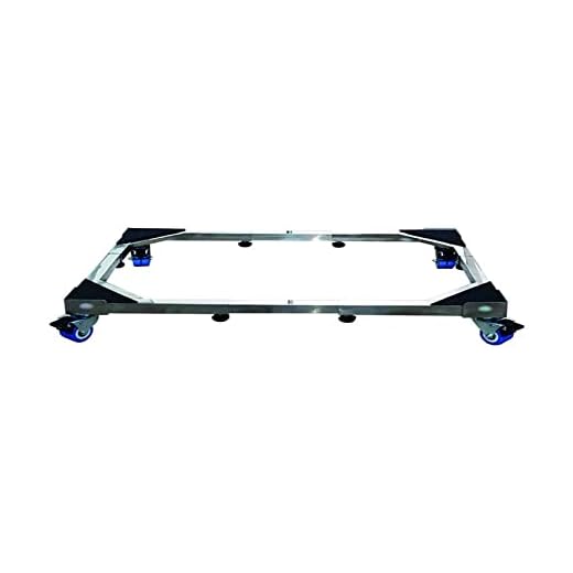Frys Wheels Heavy Duty Justerbar sockel for tvättmaskin och torktumlare Holder Fäste Stor bärighet Stand for luftkonditionering tunga maskiner 700kg (Size : 4wheels)