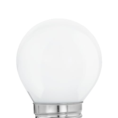 Eglo LED Light Bulb Milky, Opaque E27 Edison lamp, 4 watt (Equivalent to 40 watt), 470 Lumen, Warm White Glow, 2700 Kelvin - Image 4