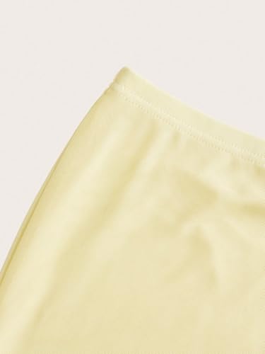 Women High Waist Elegant Casual Solid Color Mini Skirt Summer Summer Skirt3