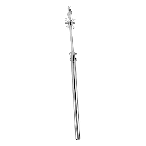 MUCKLILY Scientific Thermometer Clamps Stainless Steel Clip Holder for Lab Equipment Experiment Accessory