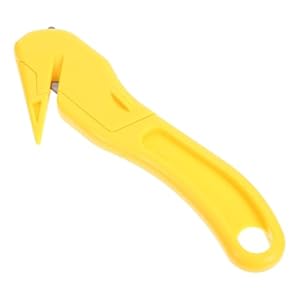 DOITOOL Gelber Sicherheits-Brieföffner mit Klinge