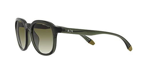 Armani Exchange Men's Ax4129su Universal Fit Square Sunglasses3