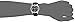 Casio Women's LTP1314L-8AV Black Leather Quartz Watch with Black Dial