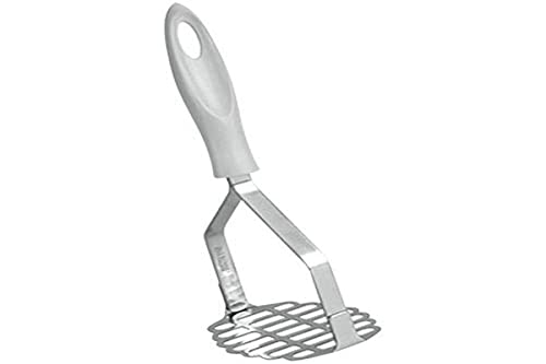 Metaltex Prensa Patatas con Mango ABS, Acero Inoxidable, Vainilla, 30x4x5 cm