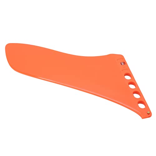YedaHcy Orange Surfboard Single Fin with Sensitive Glass Structure for Enhanced Durability and Flexibility, Streamlined, Installation for Water Sports