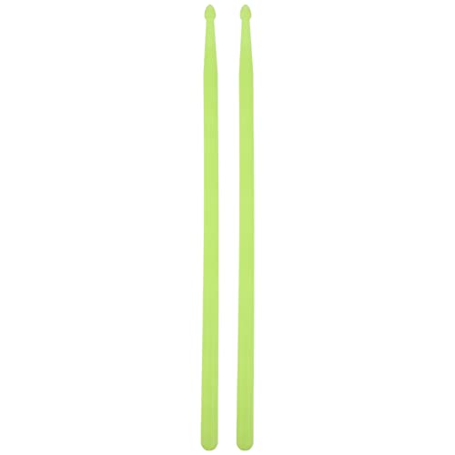Baquetas para batería de nylon tamaño 5A color verde miniatura 1