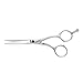 Produktbild TONDEO Friseurschere SPIDER Shine Offset 5.5 black Haarschere im ergonomischen Offset Design
