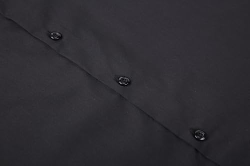 Alex Vando Mens Dress Shirt Easy Care Slim Fit Long Sleeve Cotton Stretch Button Down Shirt4