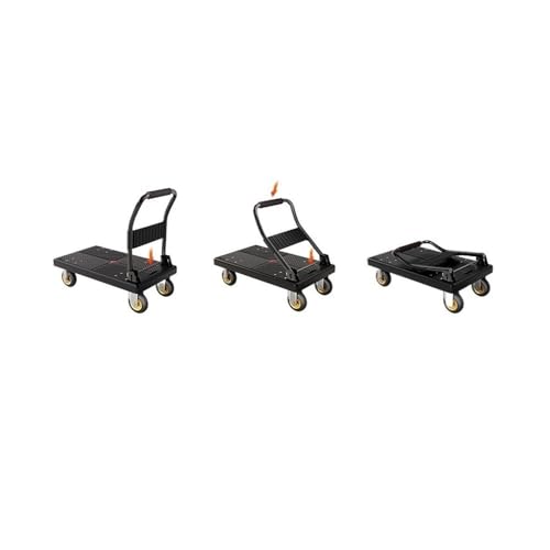 Carretilla plegable multipropósito con ruedas de 5 pulgadas miniatura 3
