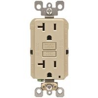 Mfg R01-GFNT2-0KI 20A Outlet GFCI Self Test - 125V44; Ivory