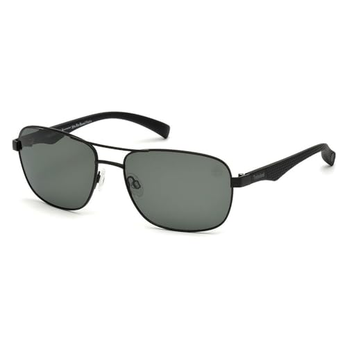 Timberland TB9136 Polarized Matte Black/Green Polarized One Size