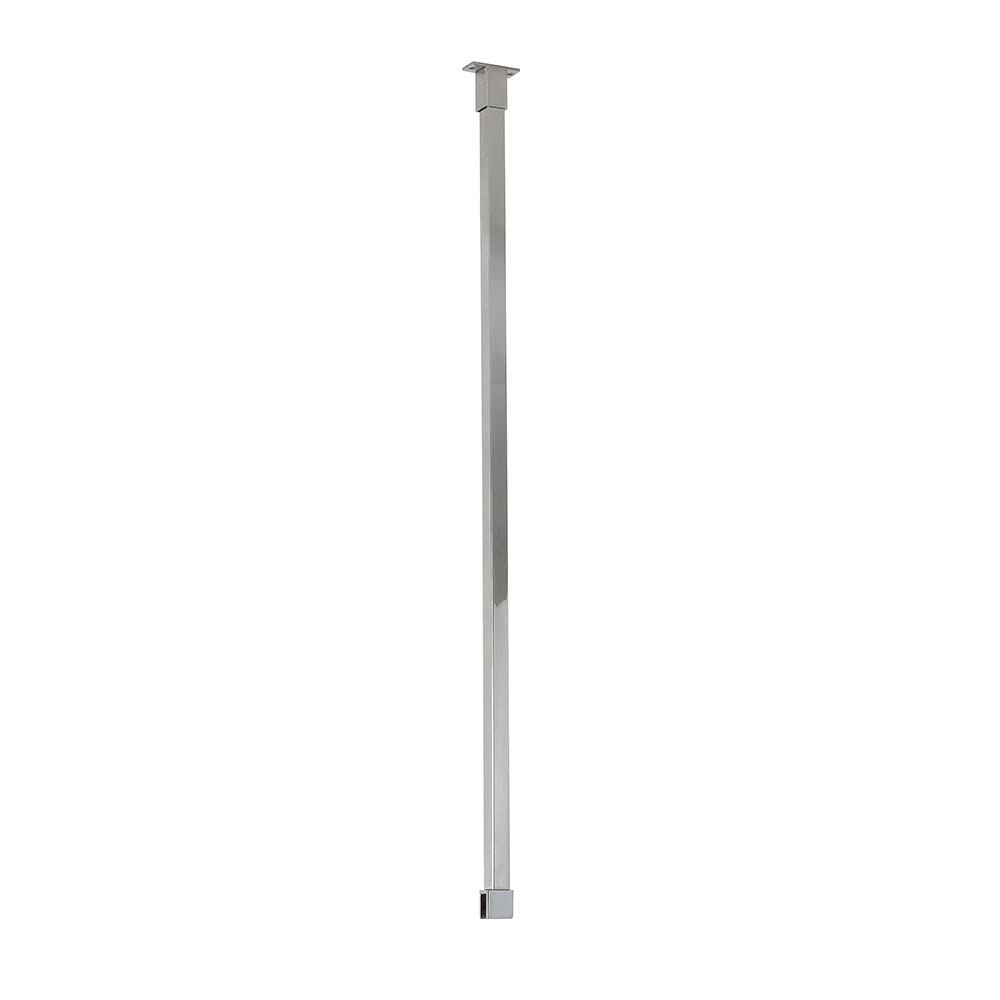 Portland 820mm Ceiling Mounted Shower Enclosure Screen Support Arm Bar - Chrome