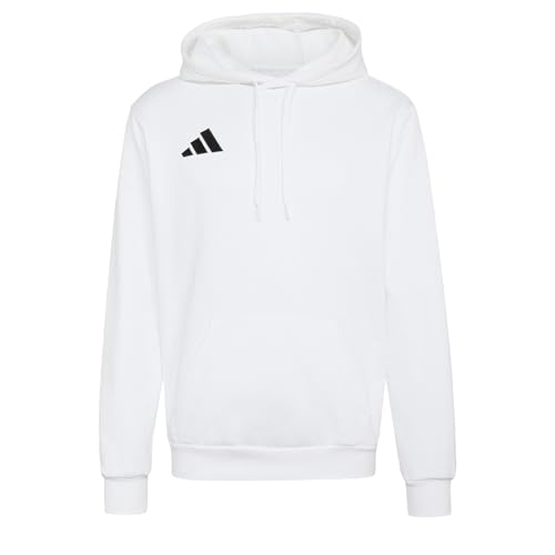 adidas Herren Entrada26 Hoodie, White/Black, L