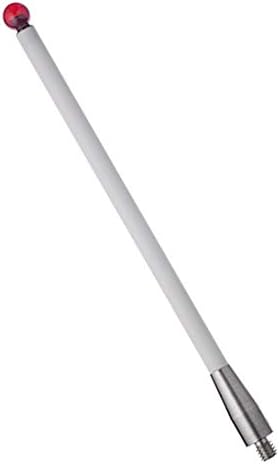 suxing CMM Touch Probe Stylus Ceramic Stem M4 Thread 6mm Diameter Ruby Ball Tip 100mm Long A-5000-3712 (M4D6L100)
