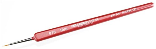 Atlas Brush Golden Taklon-Triangle Handle 10/0 ABS970-10/0