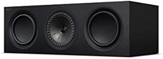 KEF Q650c Center Channel Speaker (Each, Black)