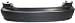New Evan-Fischer EVA17872012363 Rear BUMPER COVER Primed for 1998-2002 Honda Accord