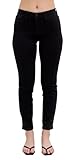 Judy Blue Women's Mid Rise Basic Slim Fit Jeans (as1, Numeric, Numeric_18, Plus, Regular, Black)
