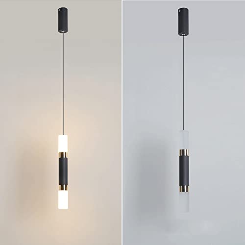 Minicandelabros de aluminio LED y lámparas colgantes de dormitorio 7