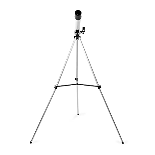 Nedis Telescopio Refractor 50mm 600mm con Trípode Ajustable