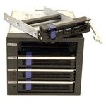 RHD-403SATA-RS Multi-Drive Dock para cuatro bandejas SATA II 3.5" miniatura 1