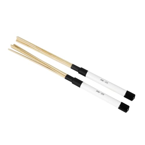 Baquetas de madera para batería Vaguelly, para adultos, equipo de percusión miniatura 5