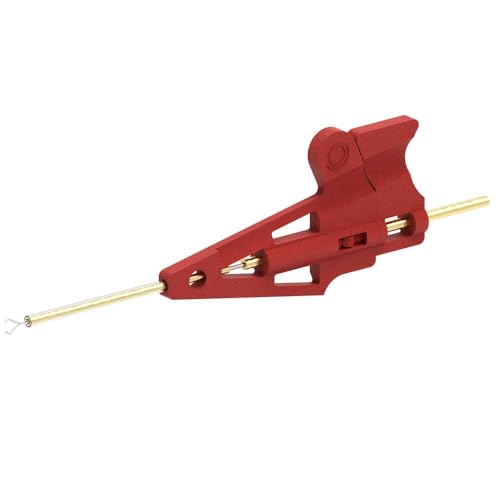 Electro Pjp 6800-Cd1-R Punta Di Prova A Morsetto Rosso