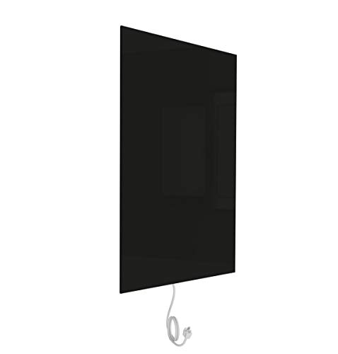 Amazon.com: WarmlyYours Ember Radiant Panel Heater, Dual Connection -  Plug-In, Hardwired (35x24, Black) : Home u0026 Kitchen