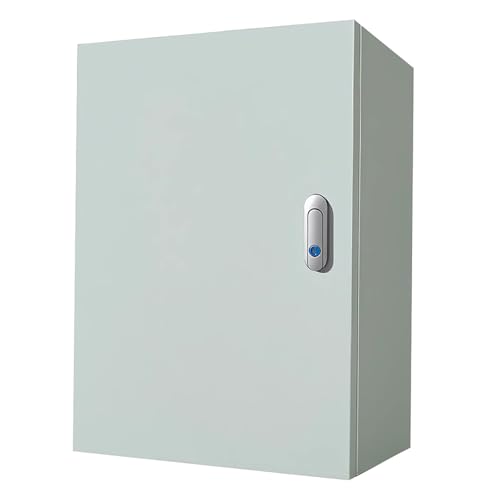 Caja Eléctrica Exterior Estanca, Armario Eléctrico de Superficie en Metal, Cuadro de Distribución para Cables y Conexiones(50x60)
