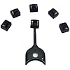 RJ45 Port Lock with Keys,Net-Lock Locking Port Dust Blocker with Removal Tool RJ45 Female Anti Dust Cover Cap Protector Compatible with Computer,Router,Other Devicesrj45,RJ45B 10+1