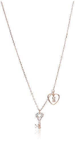 Amazon Essentials Rose 18K Gold Over Sterling Silver Cubic Zirconia