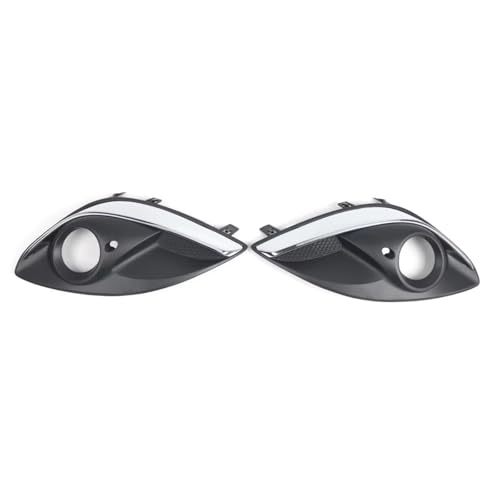 Rejillas de parachoques delantero con acabado de alta calidad para Vauxhall Corsa D 2011-2014